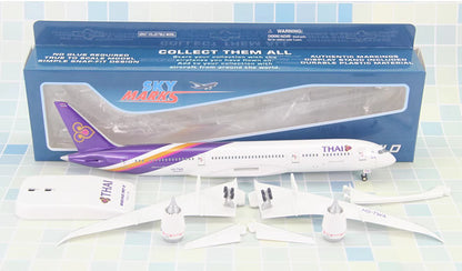 32CM 1:200 Risesoon Thai Boeing 787-9 Passenger Airplane ABS Plastic Plane Model