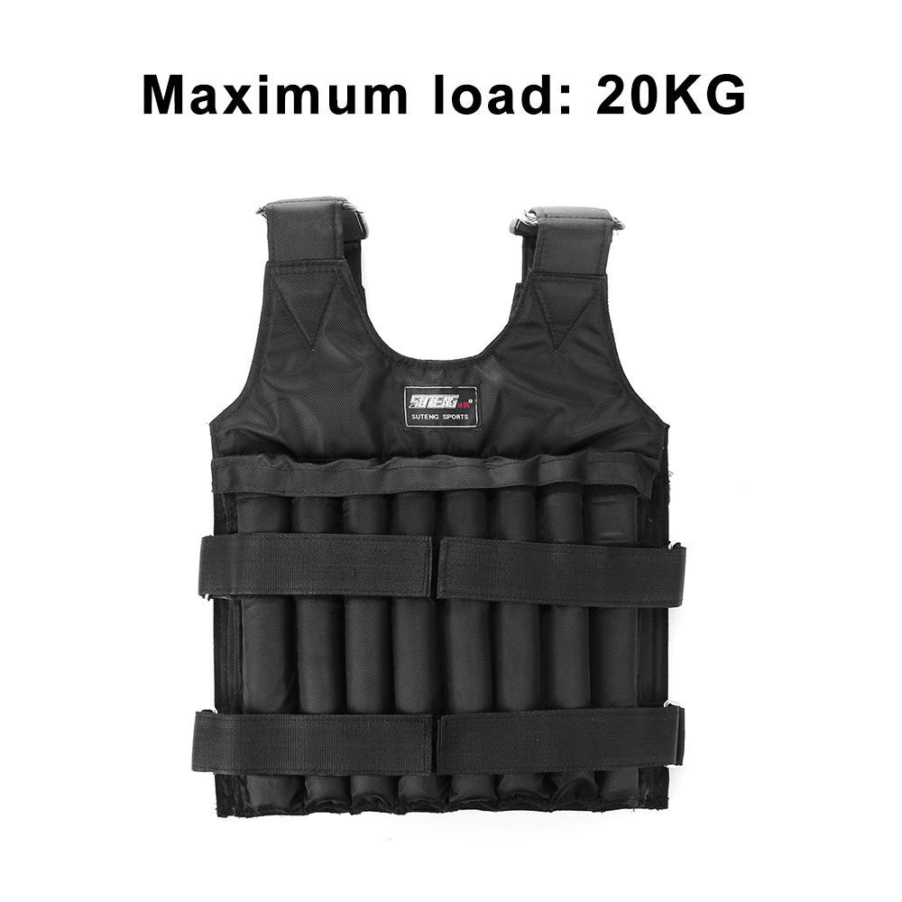 Loading Weight Vest Weight Training Workout Fitness Equipment Adjustable Coat
