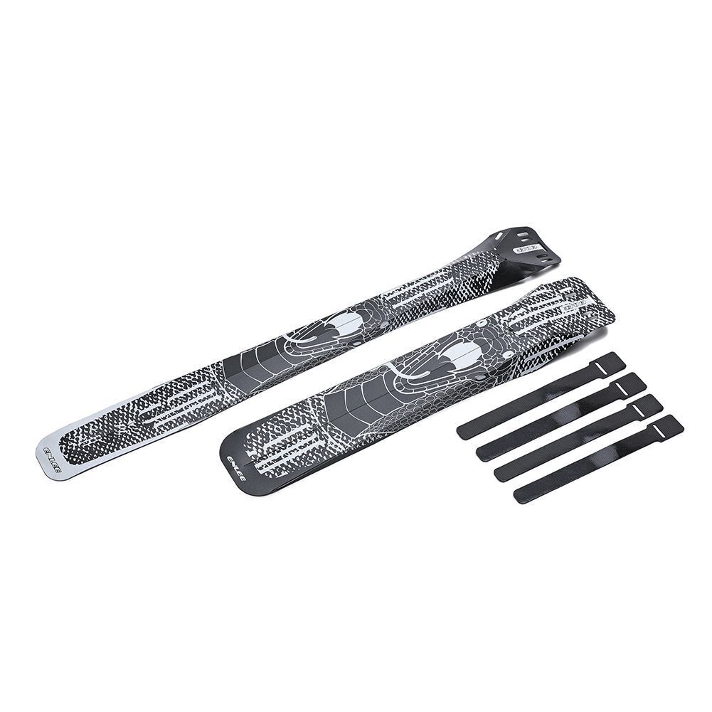 1set Plastic Folding Bicycle Fender Front Rear Tire Wheel Fender Mudguard Kits