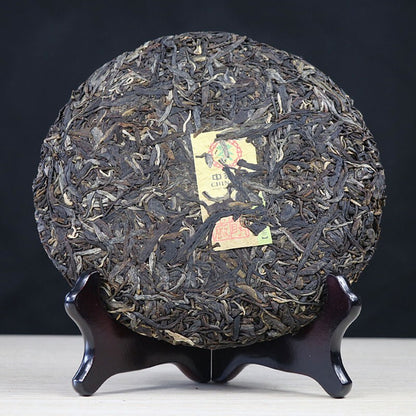 2018 CHINA YUNNAN FEI CUI BAI CAI Pu erh Tea Cake,CHI TSE cha RAW Pu'er tee,357g
