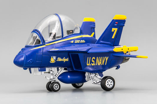 US Navy Air Force F/A-18F BLUEANGELS Cute Version 3D Printed static Models
