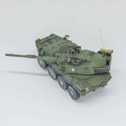 1/72 Italian Centaur tank destroyer Wheeled tank Finished product model