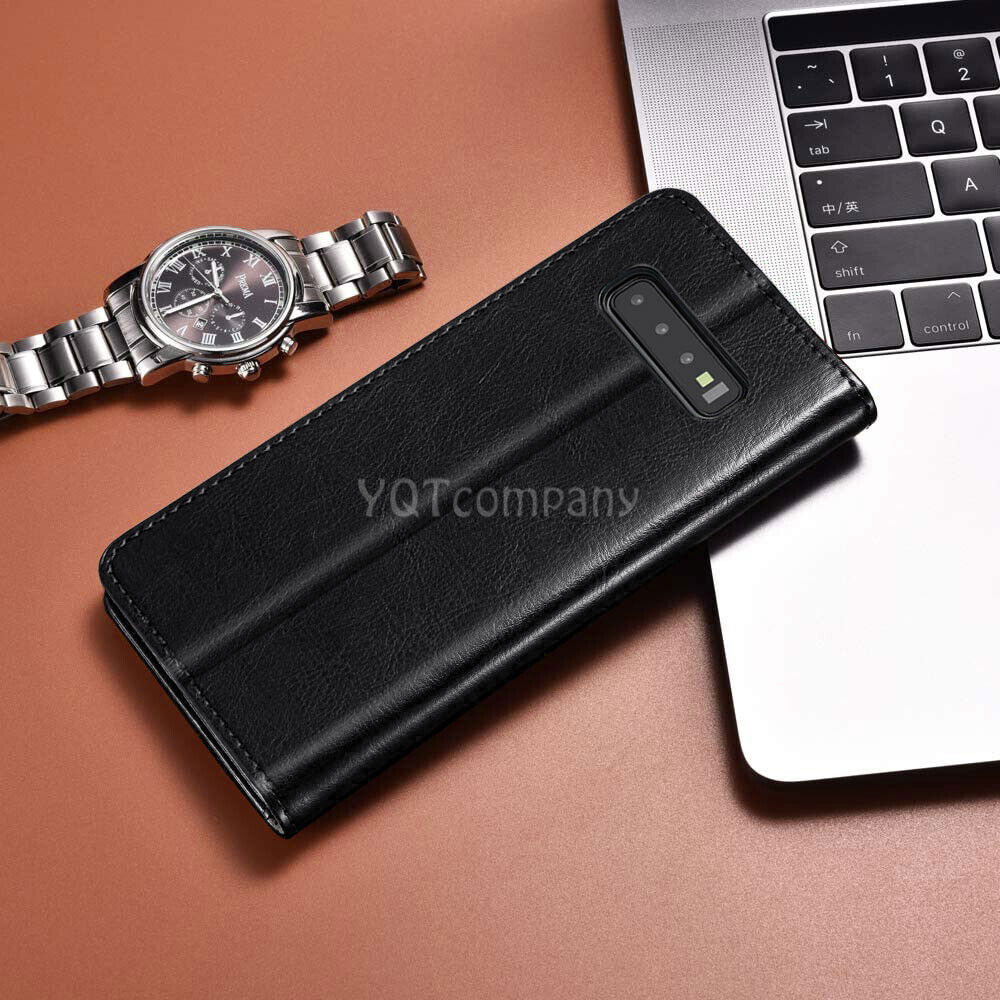 For Samsung Galaxy S10e S10+ S23 Phone Case Cover Card Wallet Flip Leather Stand