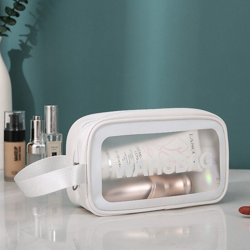 Portable Travel Storage Bag Toiletry Organize Waterproof PVC Cosmetic Bags Women