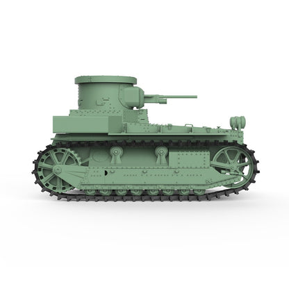 SSMODEL SS72767 1/72 25mm Military Model Kit US T1E2 Light Tank