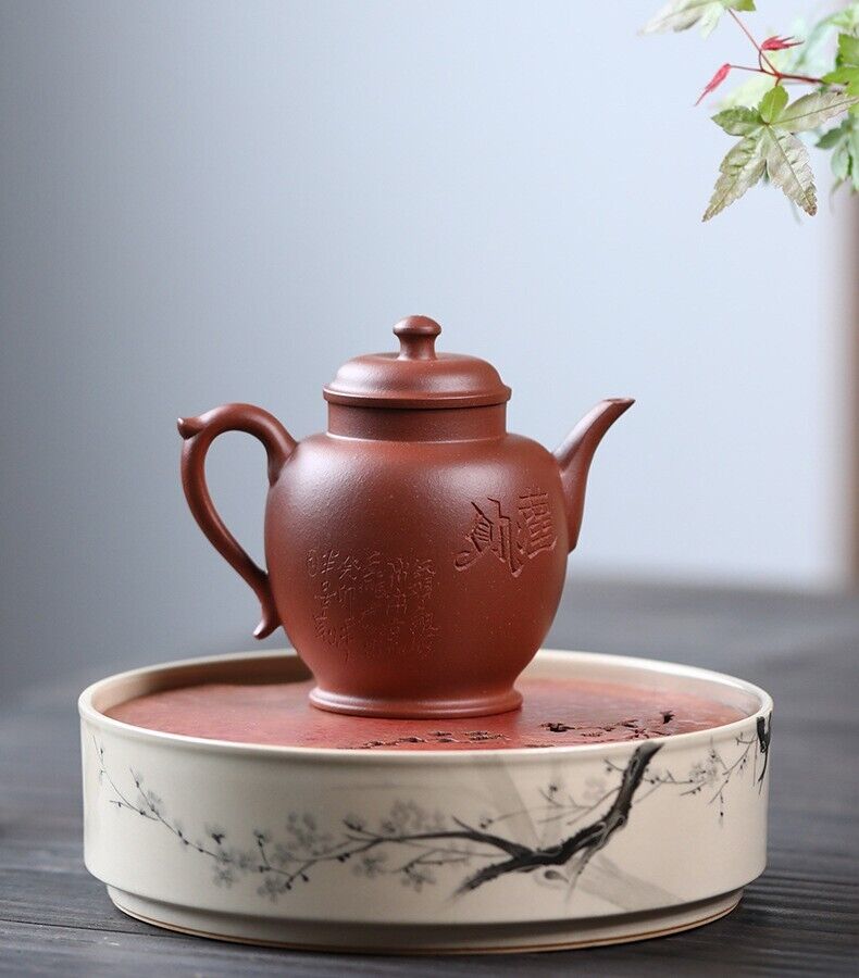 170cc chinese Yixing Handmade Zisha teapot Purple clay Gong Deng GongFu Tea Pot