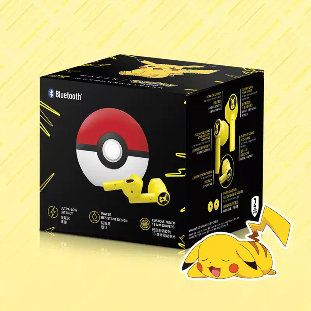 Pokemon Pikachu Razer Wireless Earbuds Limited Edition