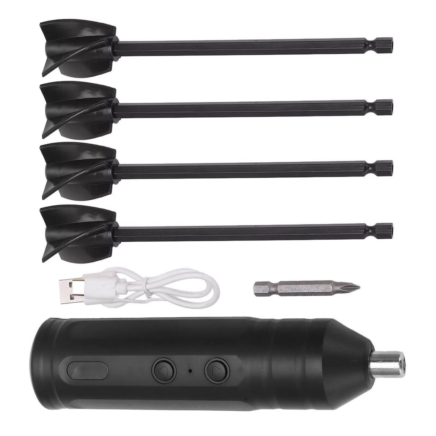 New Epoxy Resin Mixer Rechargeable Powerful Slow Motor Electric Stirrer Tool