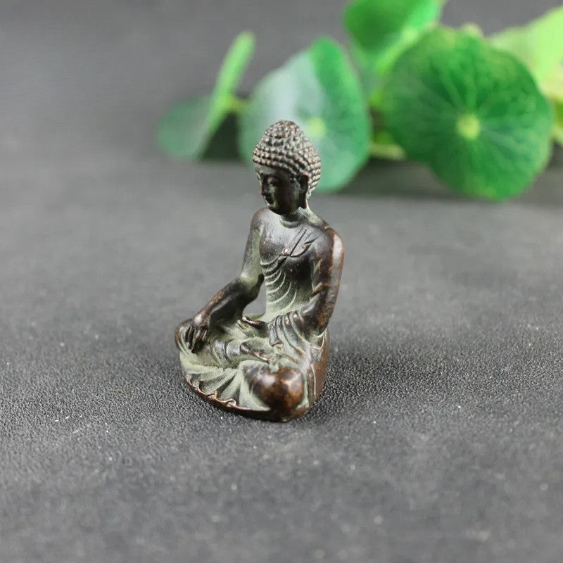 Pure Copper Buddha Ornaments Home Decoration Shakyamuni Statues