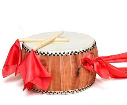 10 Taiko Drum Burlywood Leather Temple Instrument -