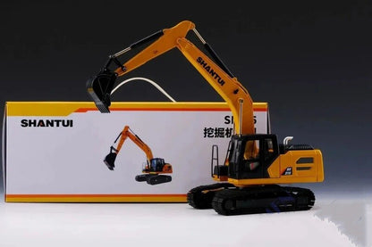 1:35 35CM SHANTUI SE215 Excavator Construction Equipment Machine Diecast Model