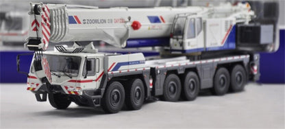 for ZOOMLION QAY220V ALL TERRAIN CRANE White Collection Edition 1:50 Truck Model