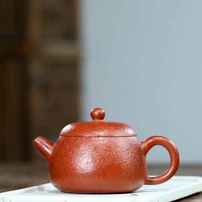 China Yixing Zisha Pottery Handmade Tea Pot Zhu Clay 9 Infuser Holes Teapot
