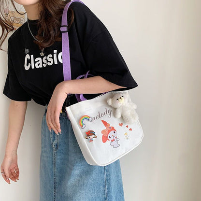 Hello Kitty My Melody Cinnamoroll Handbag Crossbody Bag Fashion New Shoulder Bag