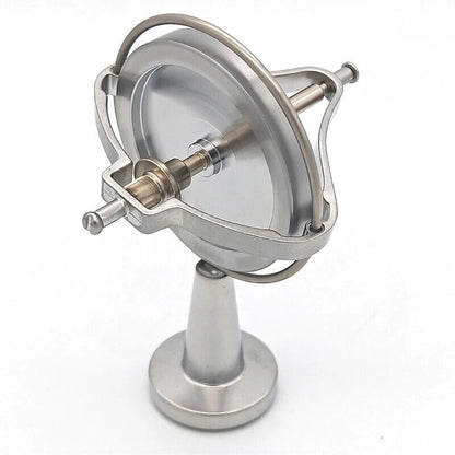 Mechanical Gyroscope Metal Technology Trends Decompression Physics Toys 82x62mm