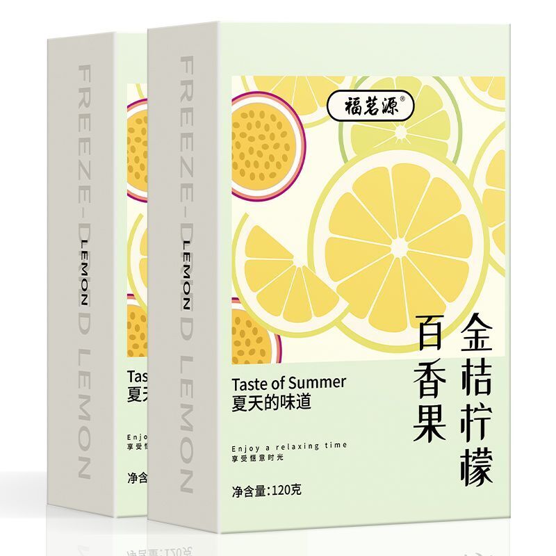 120g Kumquat Lemon Passion Fruit Tea Fruit Tea Honey Freeze-dried Lemon Slice