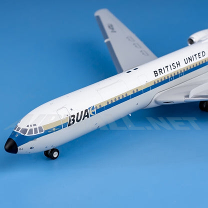 1:200 JC Wings British United Airlines Vickers VC-10 Diecast Aircraft Model