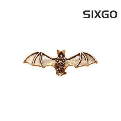 1 Pc Bat Statue Small Ornaments Solid Copper Mountain Bat Miniature Figures