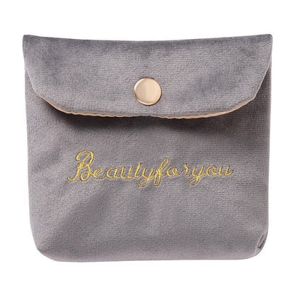 Velvet Cosmetic Bag Traveling Coin Money Purse Lipstick Storage Case Pouch Bags