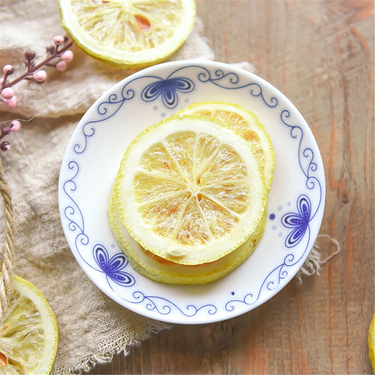 Lemon Tea Lemon Slices Dried Fruit Tea Freshly Soaked Scented Tea Healthy Food