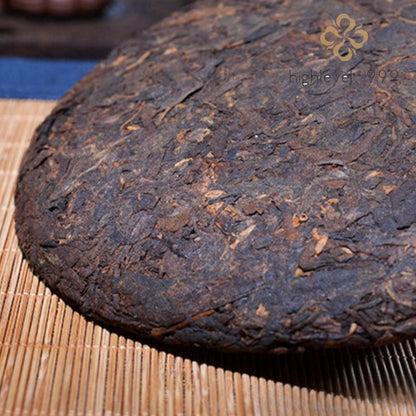 357g Ripe Pu'er Yunnan Nnuoshan Big Tree Compressed Round Tea Cake