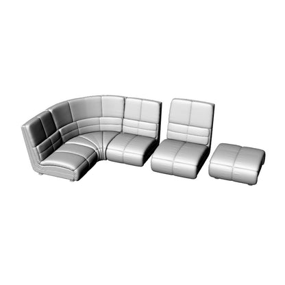 Yao's Studio LYT87258 1/87 Scene Model Sofa Set