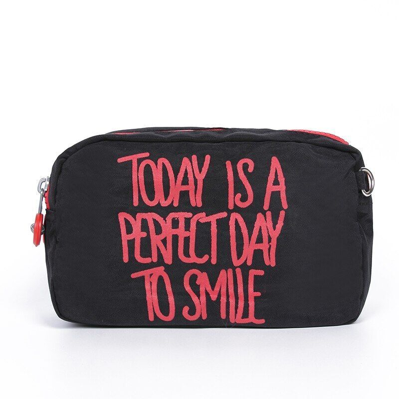 Women Pouch Packing Organizers Makeup Bag Waterproof Nylon Travel Cosmetic Case
