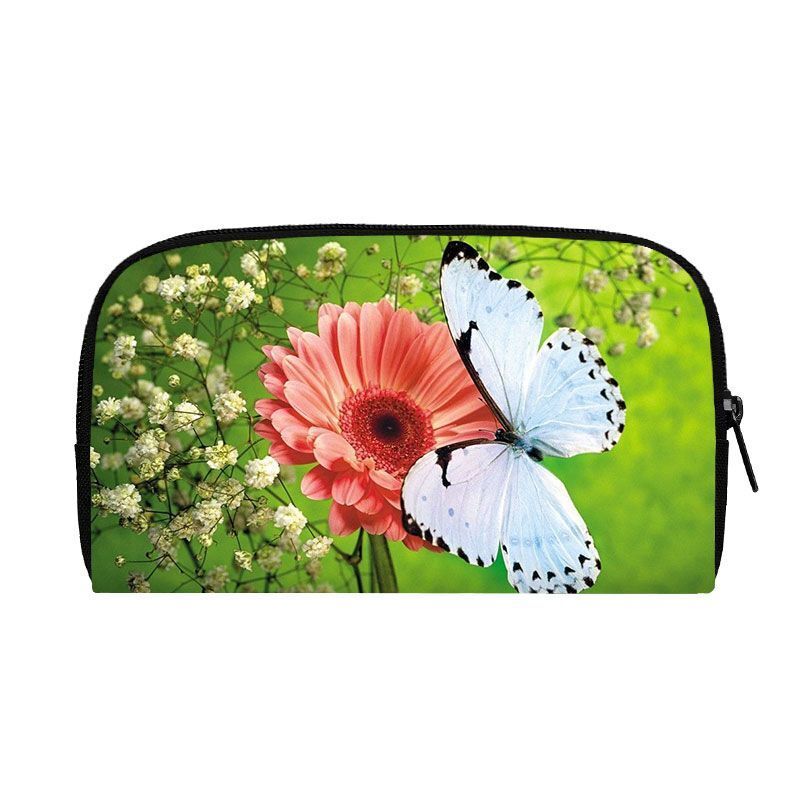Flower Butterfly Wallet Cute Handbag Coin Purse Clutch Small Money Coins Bags