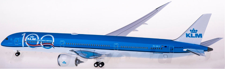 1:200 34CM Hogan KLM BOEING 787-10 Passenger Aircraft ABS Plastic Airplane Model