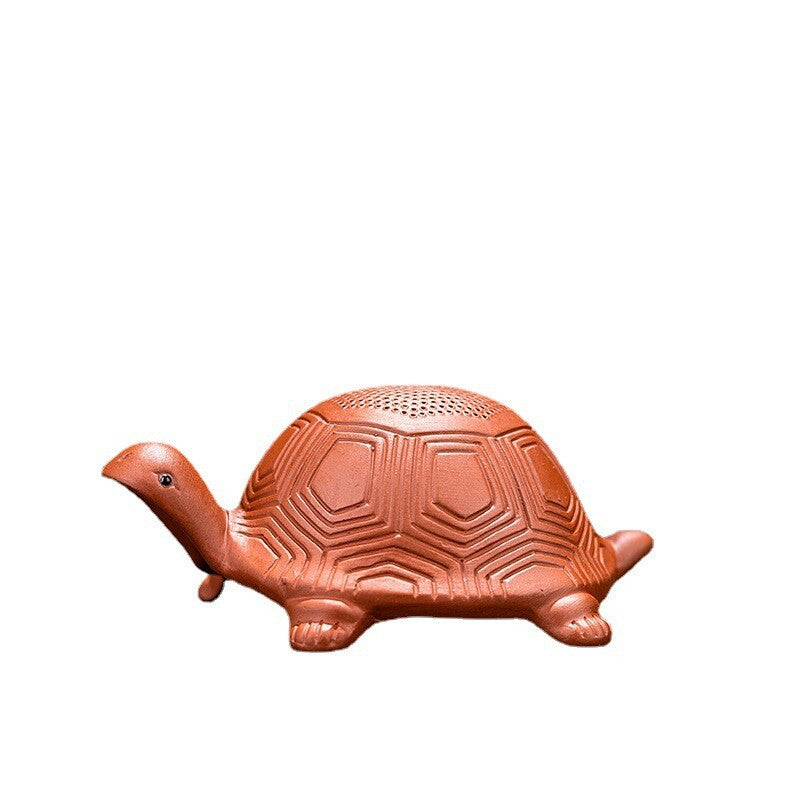 Tea Strainer Yixing Zisha Purple Clay Filter Net Turtle Design Tea Pet Lovely
