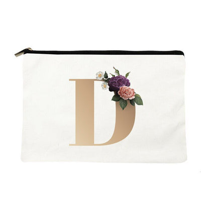 Makeup Bag Print Cosmetic Bags Bridal Party Bags Organizer Pouch Clutch Gift 1PC