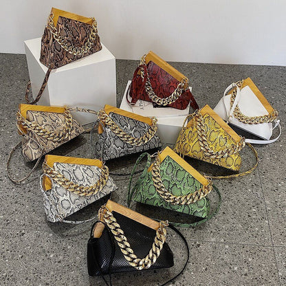 Vintage Evening Party Clutch Synthetic Leather Shoulder Crossbody Bags Handbags