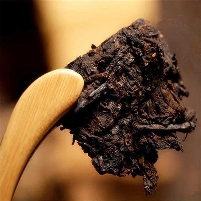 Ripe Puerh Tea Cake 200g Loose Leaf Aged Chinese Leaf Tea Pu'er Tea Brick
