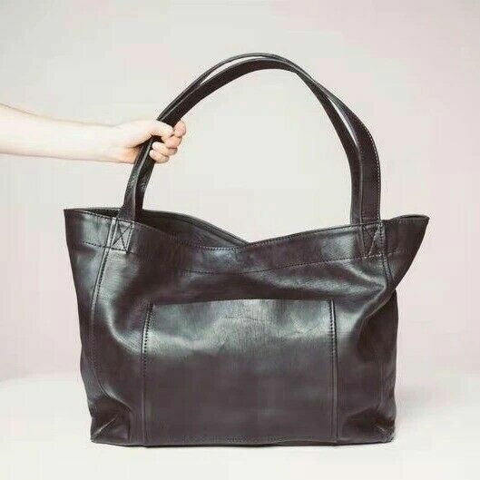Women Extra Large Casual Soft Leather Handbag Shoulder Shopper PU Tote Bag ##