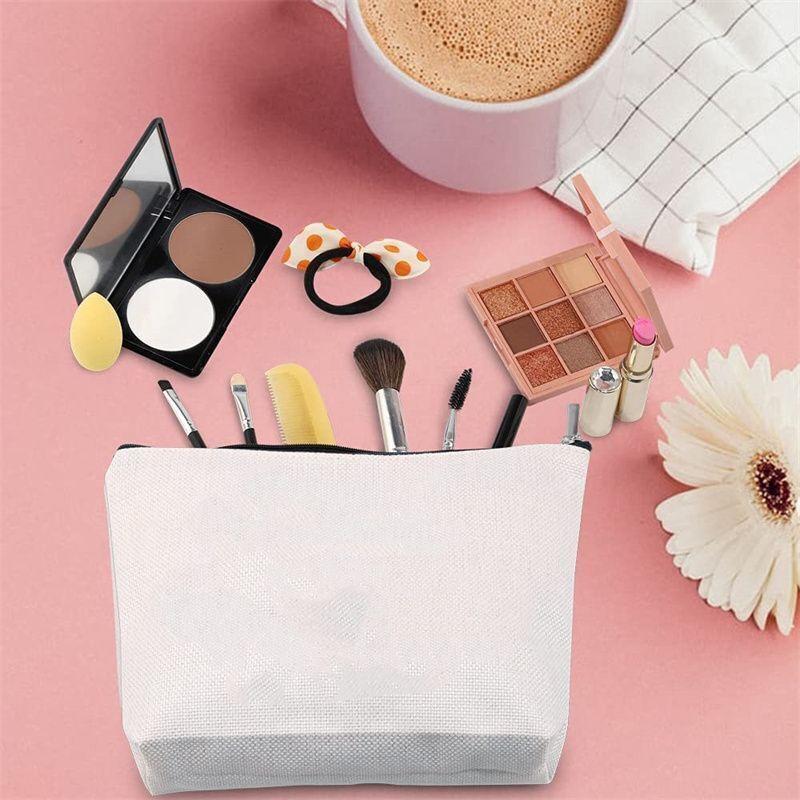 Polyester Custom Design Wristlets Cosmetic Makeup Bag Zipper Storage 23*18*7 CM