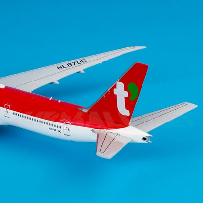 1:400 JC Wings TwayAir Boeing 777-300ER HL8706 Airplane Diecast Aircraft Model