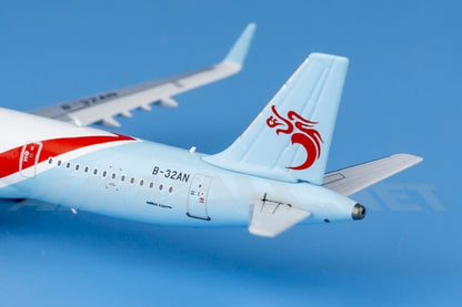 11cm 1:400 HYJLwings Loong Air Airbus A321neo B-32AN Diecast Aircraft Model