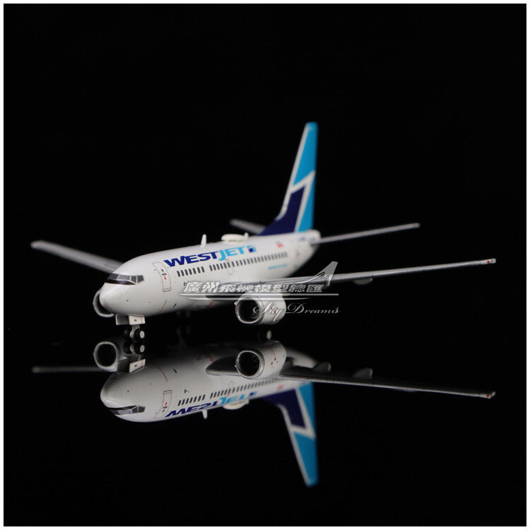 1:400 GeminiJets WESTJET BOEING B737-600 Airplane Diecast Plane Aircraft Model