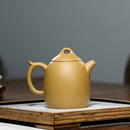 200ml Yixing Purple Clay Hand Painted Flower Birds Pattern Teapot Tea Set Kettle