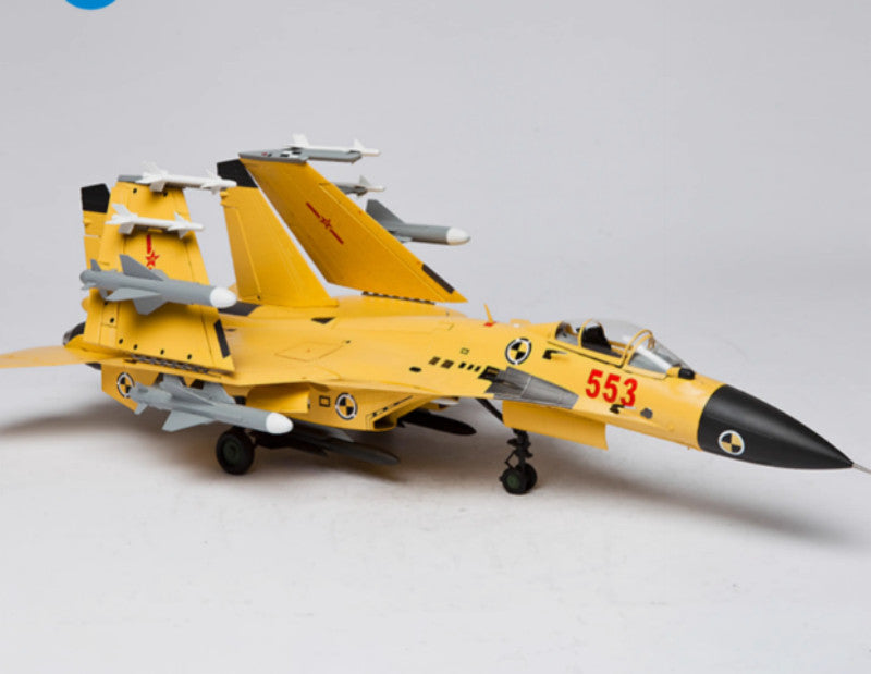 1:32 72CM CHINA J-15 Shipborne Fighter Jet Plane Diecast Military Aircraft Model