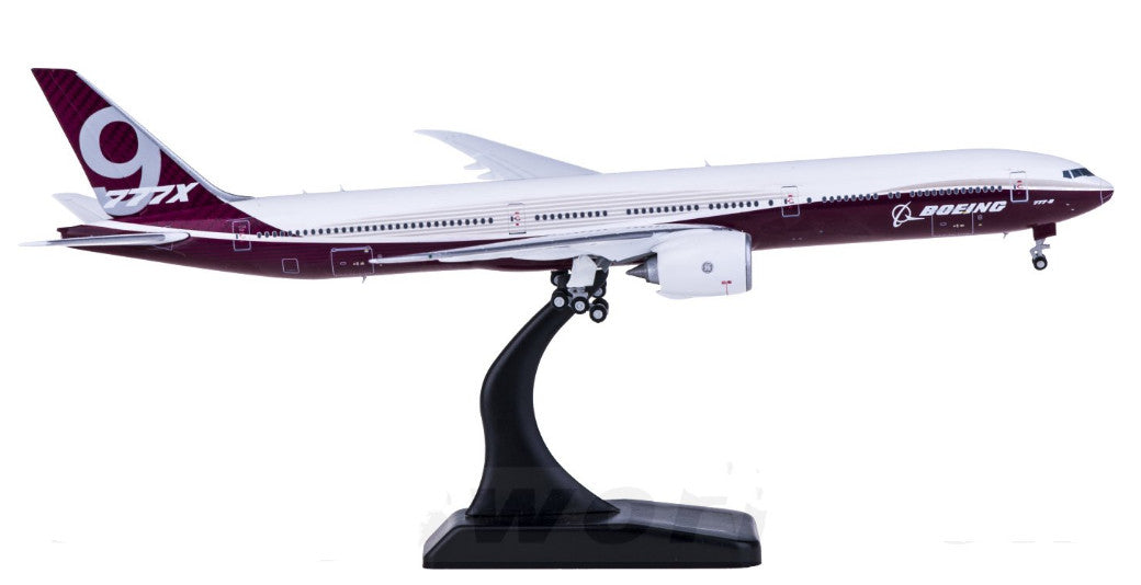 1:400 Scale JC Wings BOEING 777-9X Passenger Airplane Diecast Aircraft Model