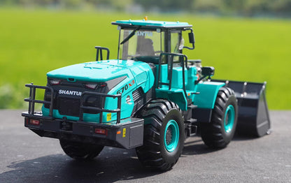 1:35 26CM SHANTUI LE70-3X Loader Construction Equipment Machine Diecast Model