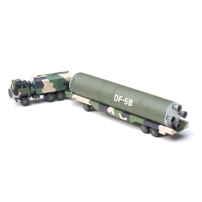 1:100 Dongfeng 5B Missile Vehicle Alloy Model Military Model Collection Gift K