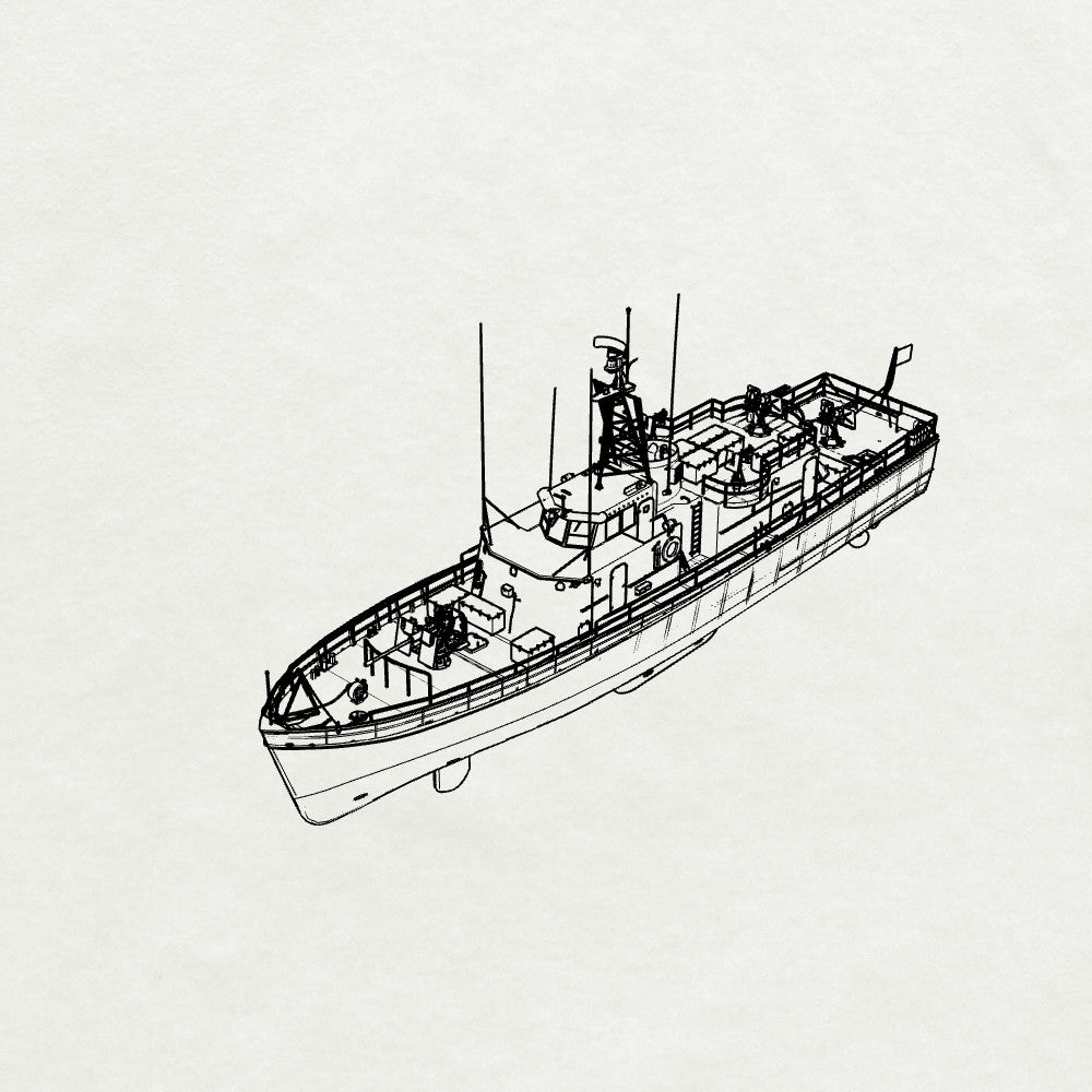 SSMODEL 1/350 Military Model USN PGM-59 Class Kim Qui (HQ 605) Full Hull