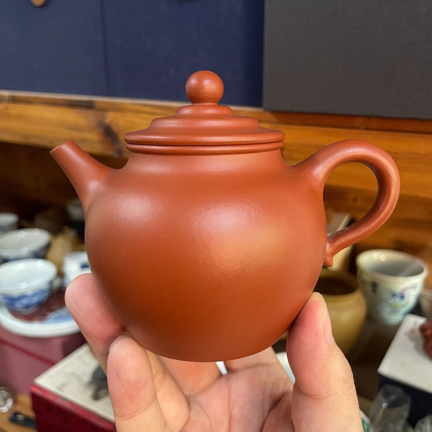 200cc chinese Yixing Handmade Zisha teapot Zhuni LiMao Gongfu Hu Tea Pot