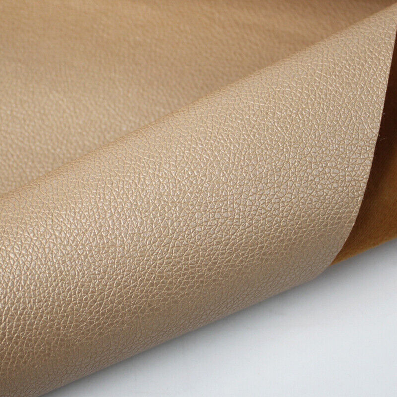140*50cm PU Faux Leather Fabric Grain Soft Cloth Material DIY Sofa Slipcover Bag