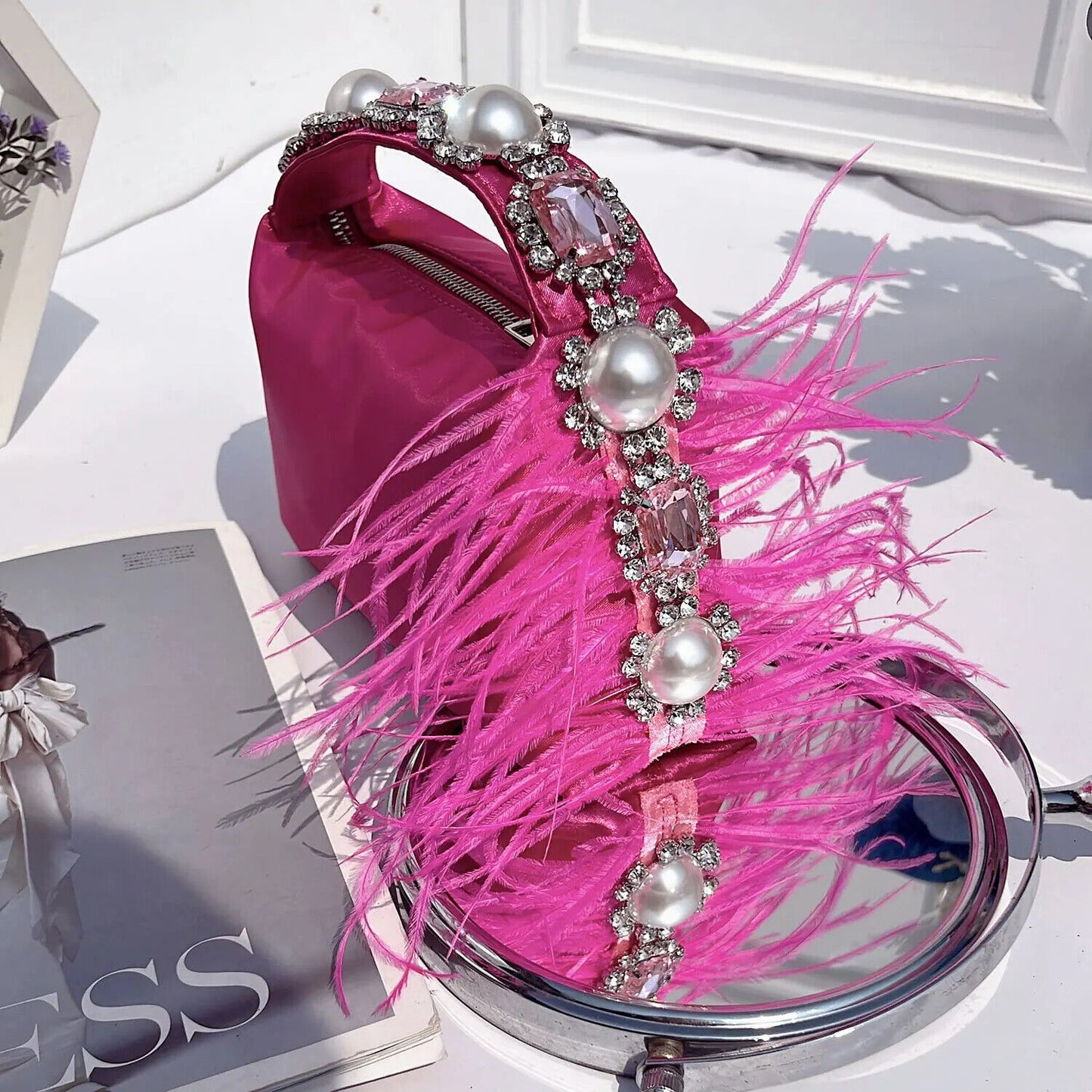Handbag Crystal Purses Clutch Purse Bag Women Handle Bag Women's Bag