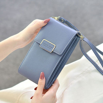 Mini Crossbody Shoulder Bag Flap Phone Pocket Purse Clutch Leather Hasp Handbag
