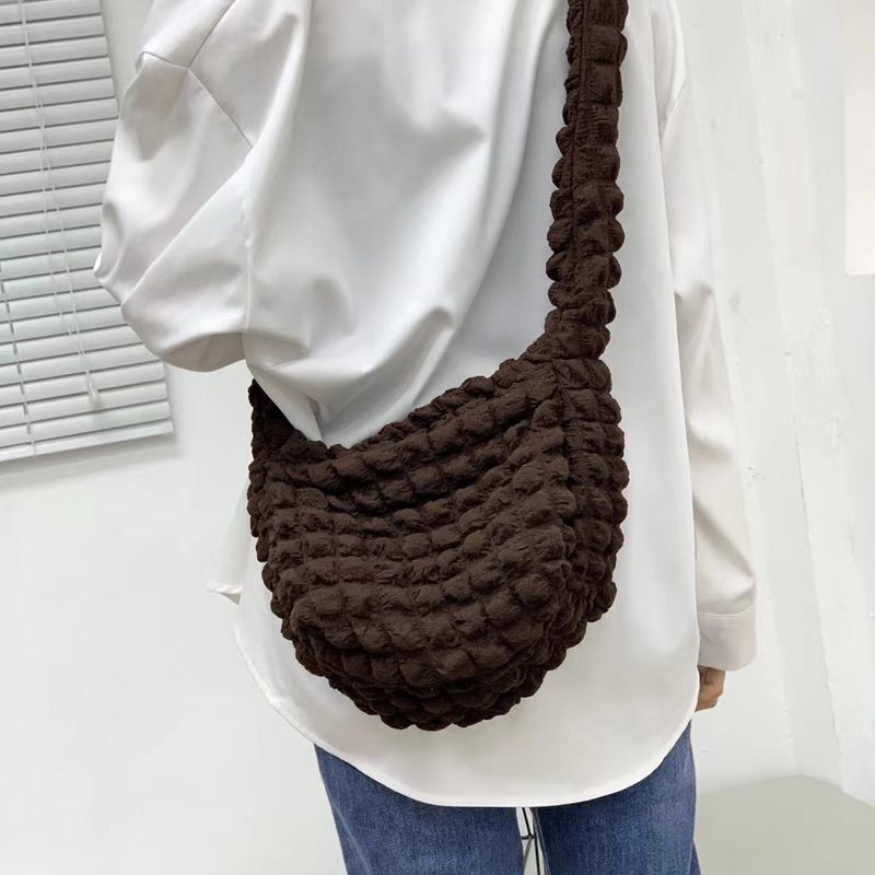Puffy Crossbody Bags Nylon Quilted Shoulder Bag Small Tote Purses 30*24.5 CM 1PC