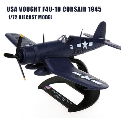 WWII USA Vought F4U-1D Corsair 1945 1/72 diecast plane model aircraft AVIONES
